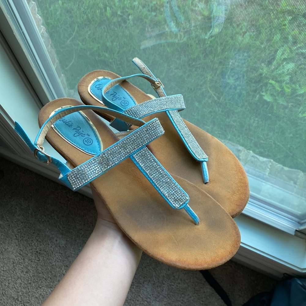 Cute sparkly sandals